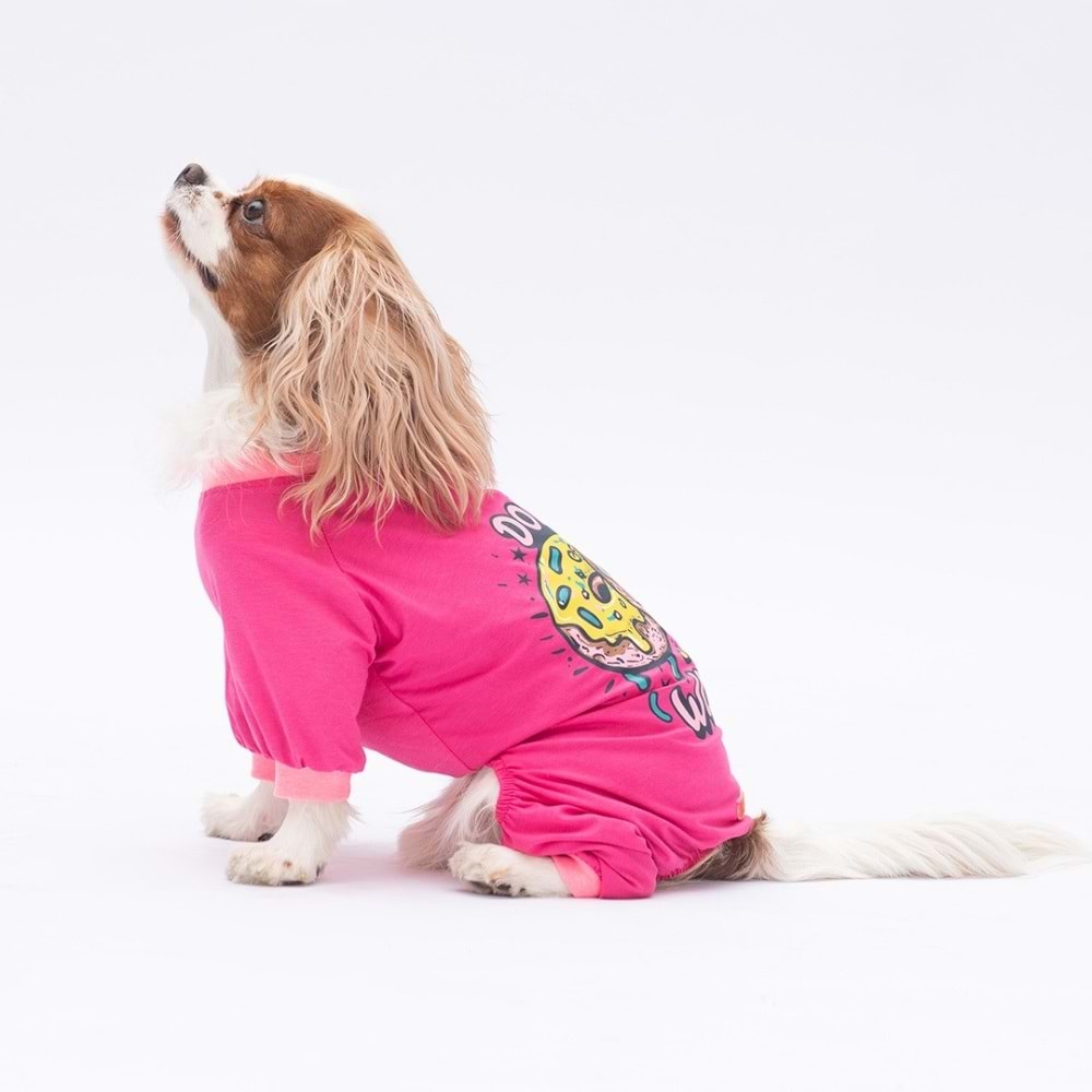 25901-PAWSTAR DONUT WORRY PİJAMA TULUM 5Lİ SET (M-L-L-XL-2XL)