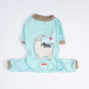 25902-PAWSTAR LAMA & DOG PİJAMA TULUM 5Lİ SET (M-L-L-XL-2XL)