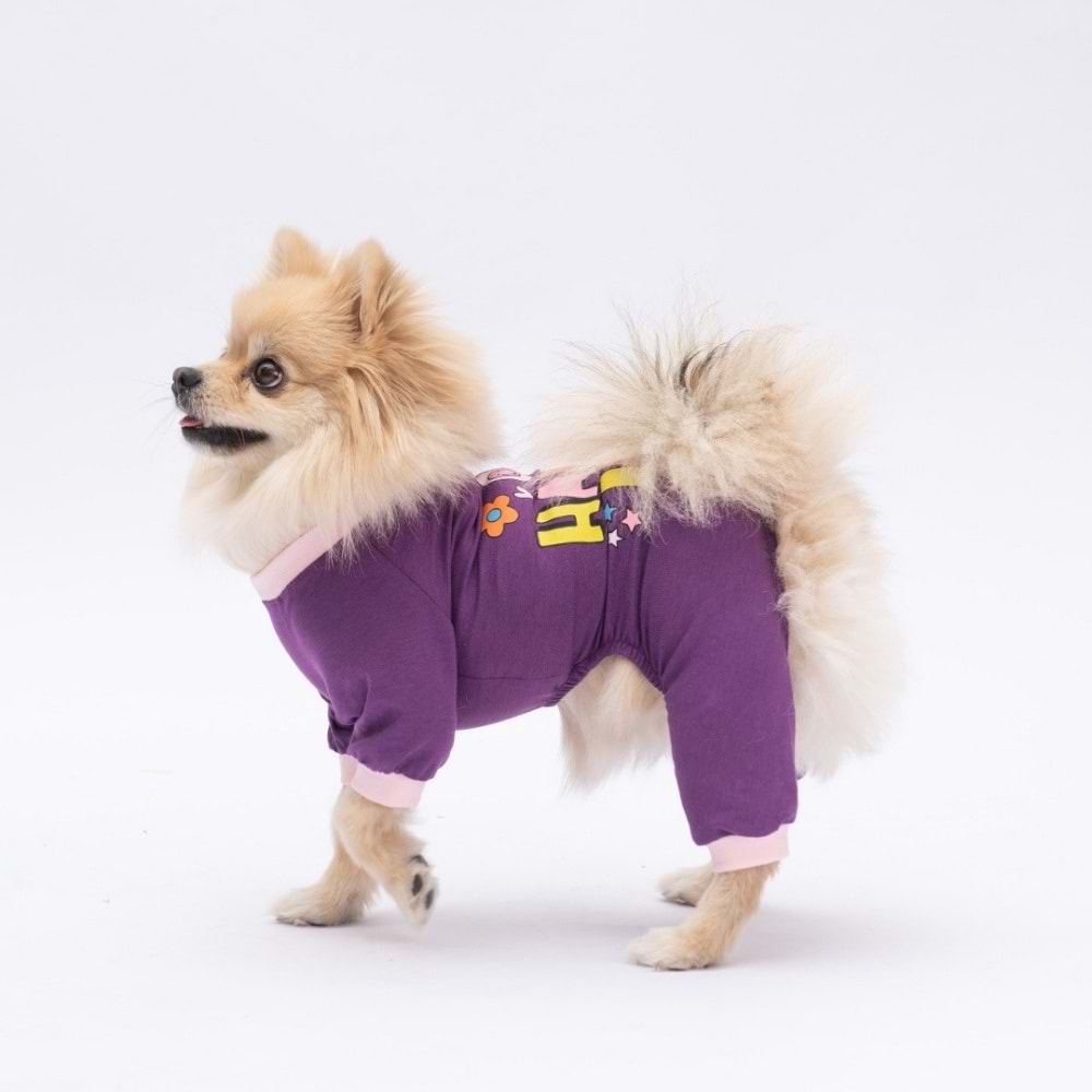 25905-PAWSTAR HAPPY PİJAMA TULUM 5Lİ SET (M-L-L-XL-2XL)