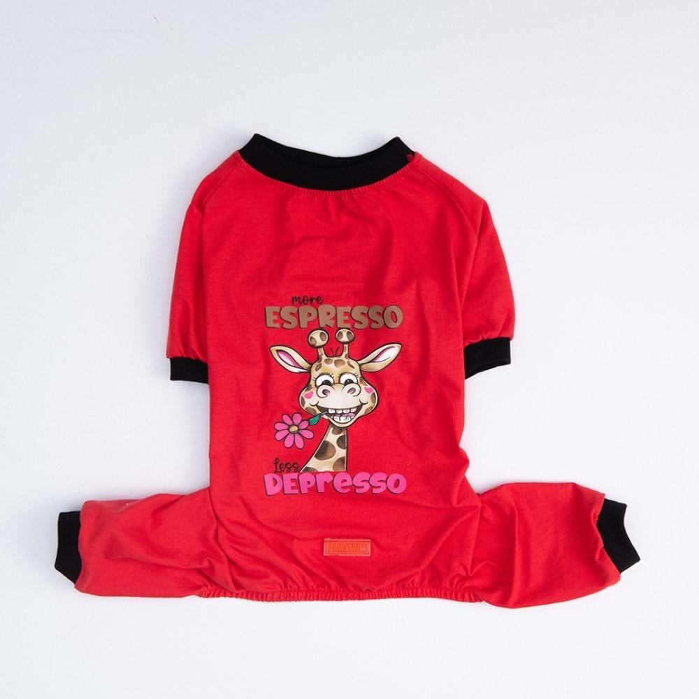 25906-PAWSTAR DEPRESSO PİJAMA TULUM 5Lİ SET (M-L-L-XL-2XL)