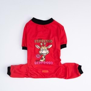 25906-PAWSTAR DEPRESSO PİJAMA TULUM 5Lİ SET (M-L-L-XL-2XL)