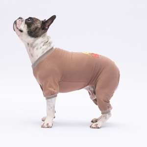 25907-PAWSTAR HAPPY TEDDY BEAR PİJAMA TULUM 5Lİ SET (M-L-L-XL-2XL)