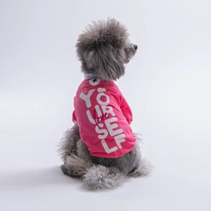 26712-PAWSTAR PEMBE YOURSELF LOVE SWEAT 5Lİ SET (M-L-L-XL-2XL)