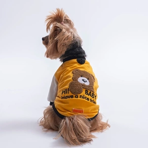 26715-PAWSTAR HARDAL BABY TEDDY SWEAT 5Lİ SET (M-L-L-XL-2XL)