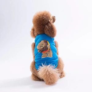 26809-PAWSTAR MAVİ DONUT TEDDY TİŞÖRT 6LI SET(S-M-L-L-XL-2XL)