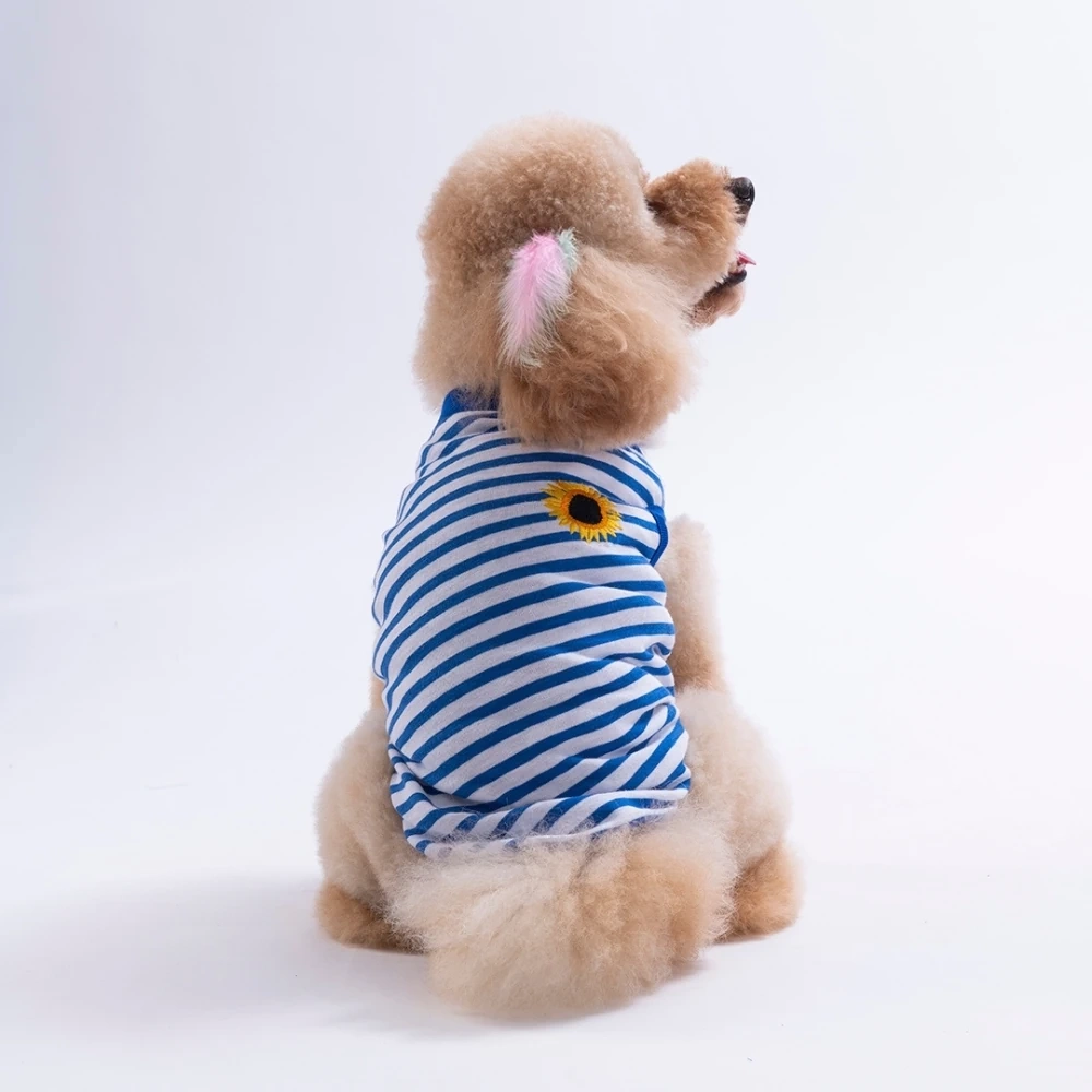26820-PAWSTAR SUNFLOWER EMBROLİNE TİŞÖRT 6LI SET (S-M-L-L-XL-2XL)