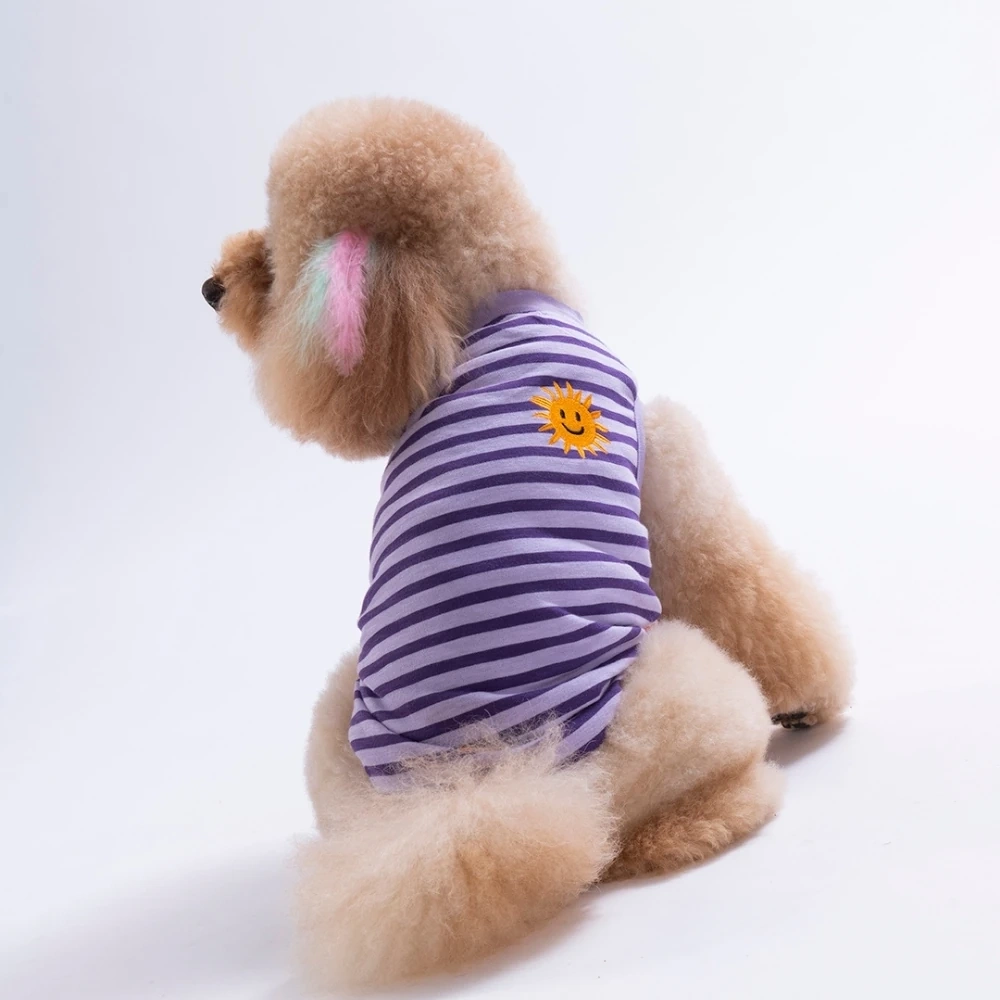 26822-PAWSTAR SMİLE EMBROLİNE TİŞÖRT 6LI SET (S-M-L-L-XL-2XL)