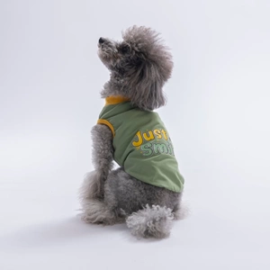 26823-PAWSTAR YEŞİL JUST SMİLE TİŞÖRT 6LI SET (S-M-L-L-XL-2XL)