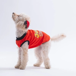 26825-PAWSTAR KIRMIZI JUST SMİLE TİŞÖRT 6LI SET (S-M-L-L-XL-2XL)