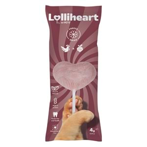 29013299 M-PETS LOLLİHEART PANCARLI KEDİ ÖDÜLÜ 4GR 15Lİ