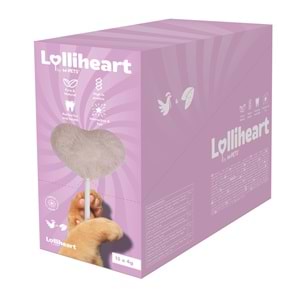 29013499 M-PETS LOLLİHEART MOR PATATESLİ KEDİ ÖDÜLÜ 4GR 15Lİ