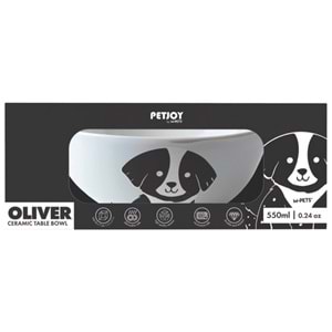 60003499 M-PETS OLİVER SERAMİK MAMA KABI 550ML