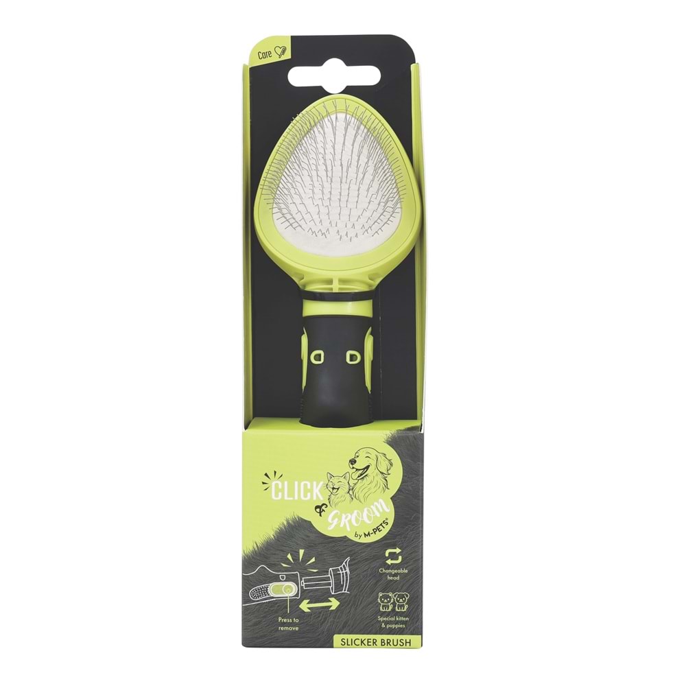 60107099 M-PETS CLICK AND GROOM İNCE TELLİ FIRÇA