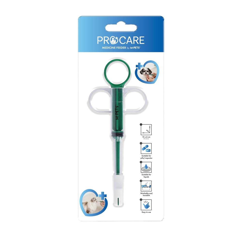 60107699 M-PETS PROCARE KEDİ ve KÖPEKLER İÇİN İLAÇ ENJEKTÖRÜ