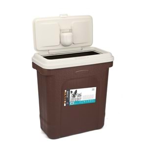 60500214 M-PETS CONTAINER MAMA SAKLAMA KOVASI 20,5KG BROWN