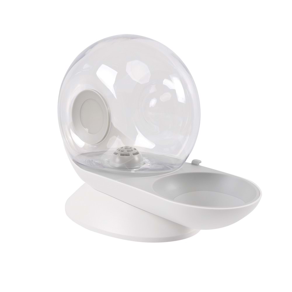 60500599 M-PETS SNAIL HAZNELİ SU KABI WHİTE 2800ML