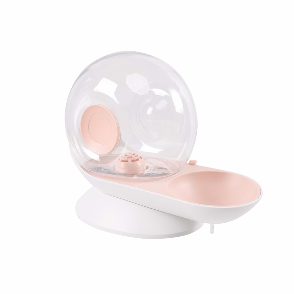 60501599 M-PETS SNAIL HAZNELİ SU KABI PİNK 2800ML