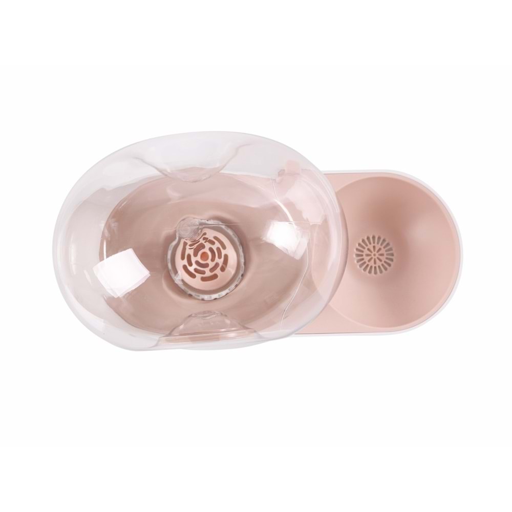 60501599 M-PETS SNAIL HAZNELİ SU KABI PİNK 2800ML
