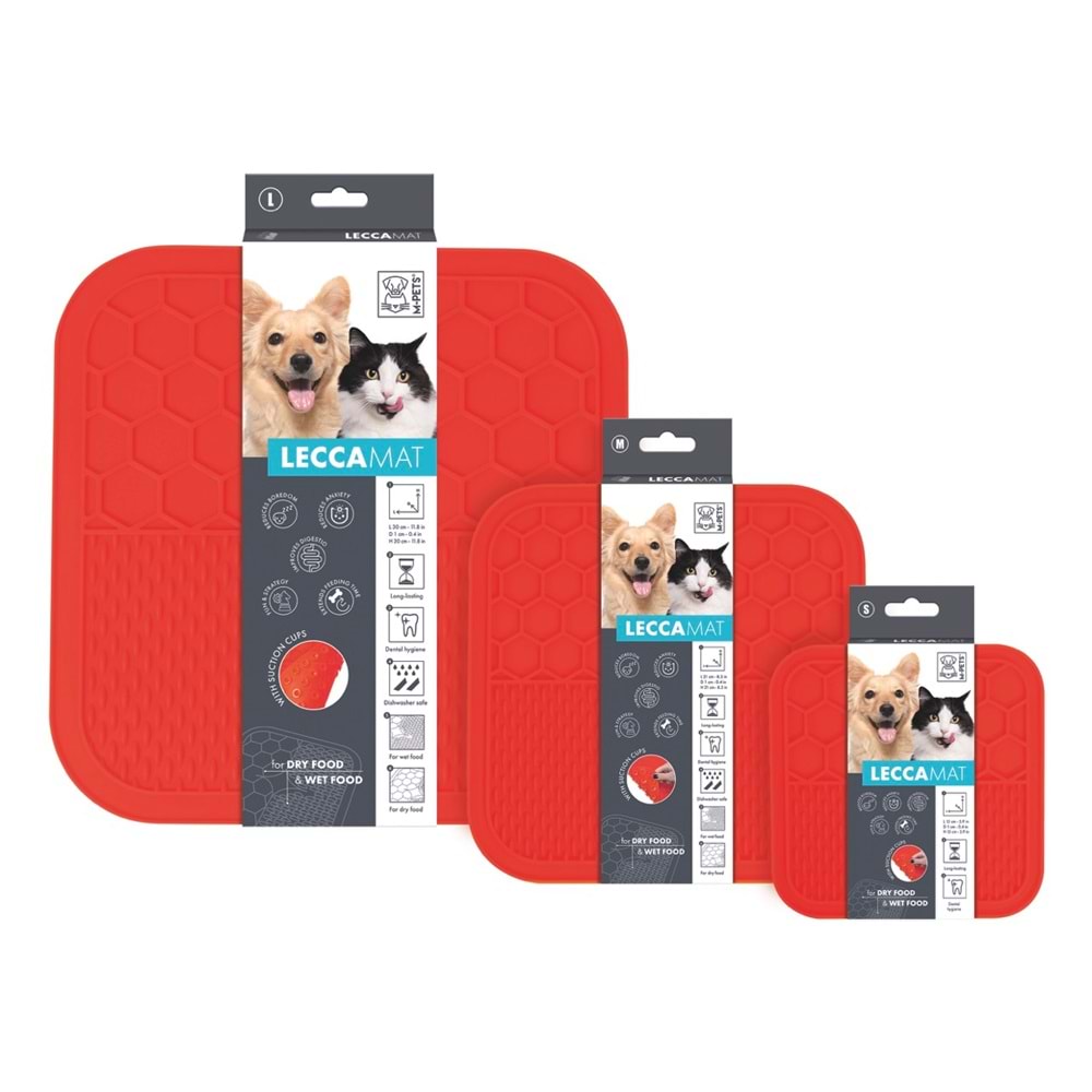 60515905 M-PETS LECCA SIVI ÖDÜL MATI KIRMIZI (S)