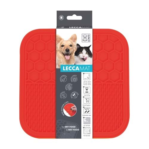60516005 M-PETS LECCA SIVI ÖDÜL MATI KIRMIZI (M)