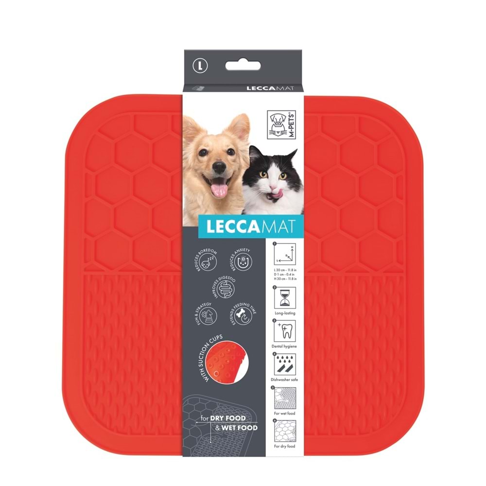 60516105 M-PETS LECCA SIVI ÖDÜL MATI KIRMIZI (L)