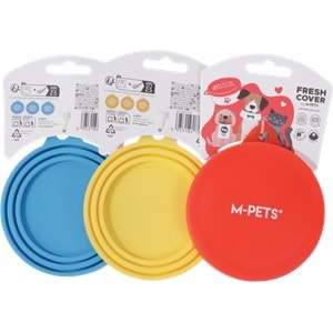 60567117 M-PETS FRESH COVER PLASTİK KONSERVE KAPAĞI BLUE