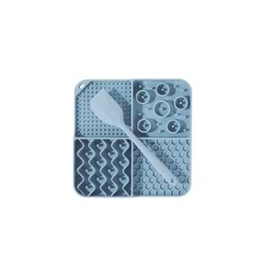 60568199 M-PETS LECCA SIVI ÖDÜL MATI KAŞIKLI SET BLUE (M)