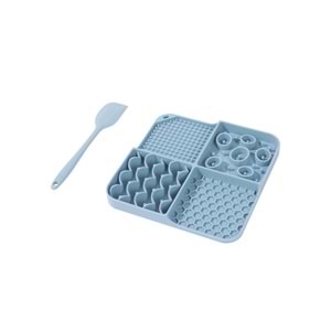 60568199 M-PETS LECCA SIVI ÖDÜL MATI KAŞIKLI SET BLUE (M)