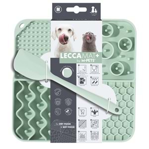 60568299 M-PETS LECCA SIVI ÖDÜL MATI KAŞIKLI SET GREEN (M)