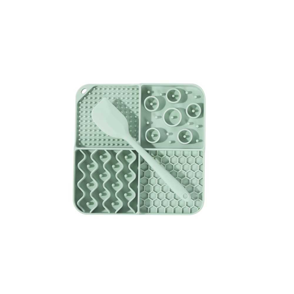 60568299 M-PETS LECCA SIVI ÖDÜL MATI KAŞIKLI SET GREEN (M)