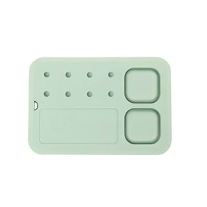 60568903 M-PETS LECCA PRO 6İN1 YAVAŞ BESLENME VE YALAMA MATI GREEN (S)