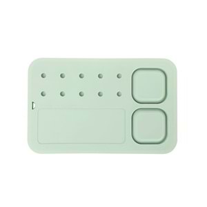 60569203 M-PETS LECCA PRO 6İN1 YAVAŞ BESLENME VE YALAMA MATI GREEN (L)