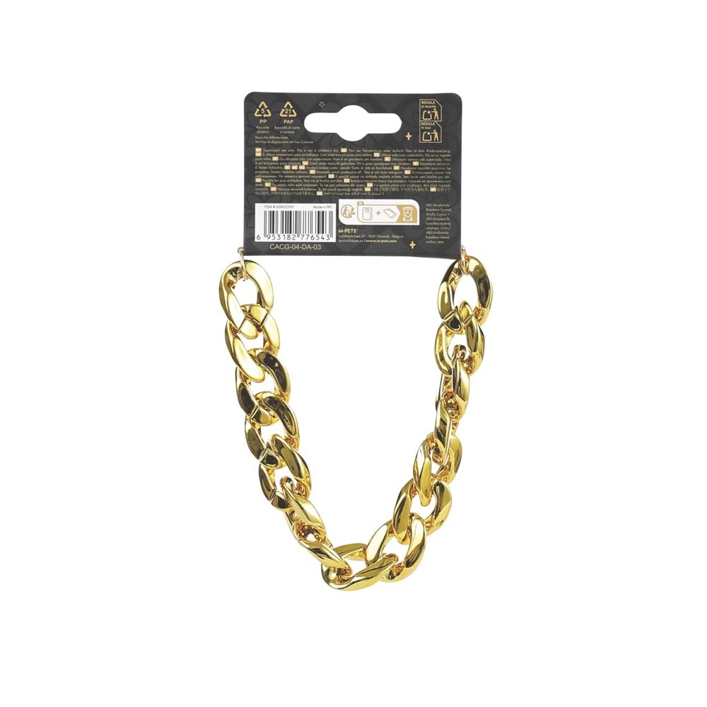60802599 M-PETS GLAM PRESTİGE AKSESUAR GOLD CHAİN (S)