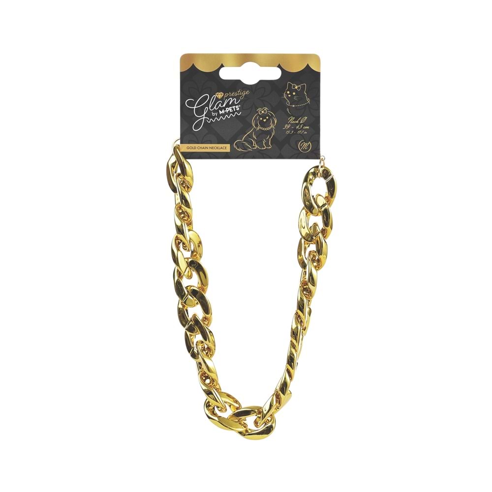60802699 M-PETS GLAM PRESTİGE AKSESUAR GOLD CHAİN (M)