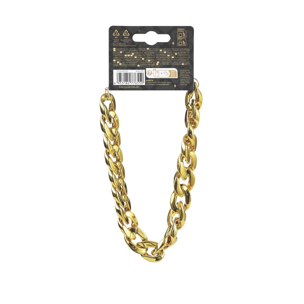 60802699 M-PETS GLAM PRESTİGE AKSESUAR GOLD CHAİN (M)