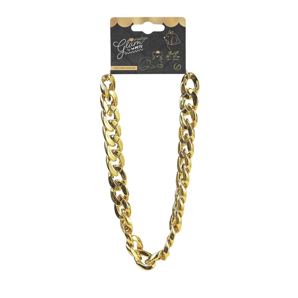 60802799 M-PETS GLAM PRESTİGE AKSESUAR GOLD CHAİN (L)