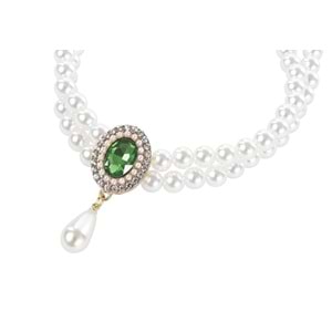 60803999 M-PETS GLAM PRESTİGE AKSESUAR GREEN EMERALD (L)
