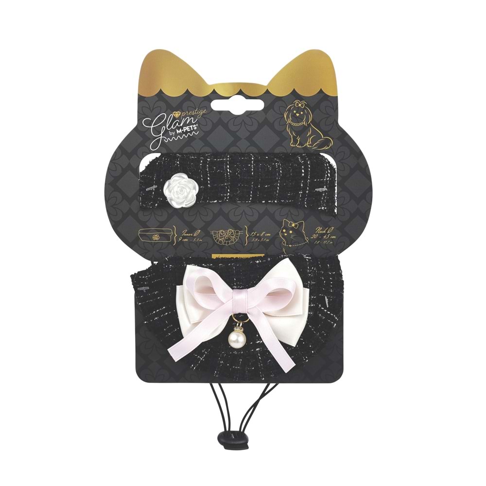 60804499 M-PETS GLAM PRESTİGE AKSESUAR CLOTHİNG SET BLACK