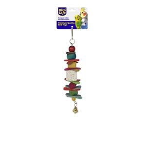 BRD1045-BİRDLİFE KUŞ OYUNCAĞI GÖKKUŞAĞI TAŞLI 6LI PAKET