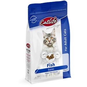 CLFD09-CATLİFE BALIKLI YETİŞKİN KEDİ MAMASI 1KG