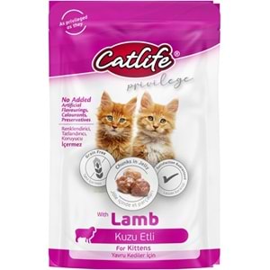 CLFW-22 CATLİFE KİTTEN KUZU ETLİ POUCH 85GR 24LÜ