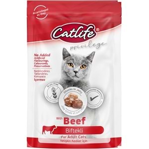 CLFW-25 CATLİFE BİFTEKLİ POUCH 85GR 24LÜ