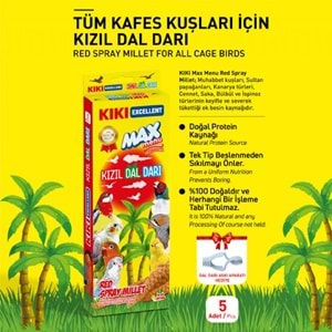 KB332-KIKI EXCELLENT DOĞAL KIZIL DAL DARI