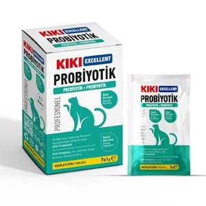 KC111B7-KIKI EXCELLENT KEDİ PROBİYOTİK SAŞE 1GR 7Lİ