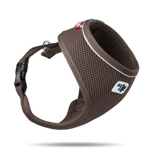 SU1426-CURLI BASIC HARNESS AIR-MESH BROWN XS