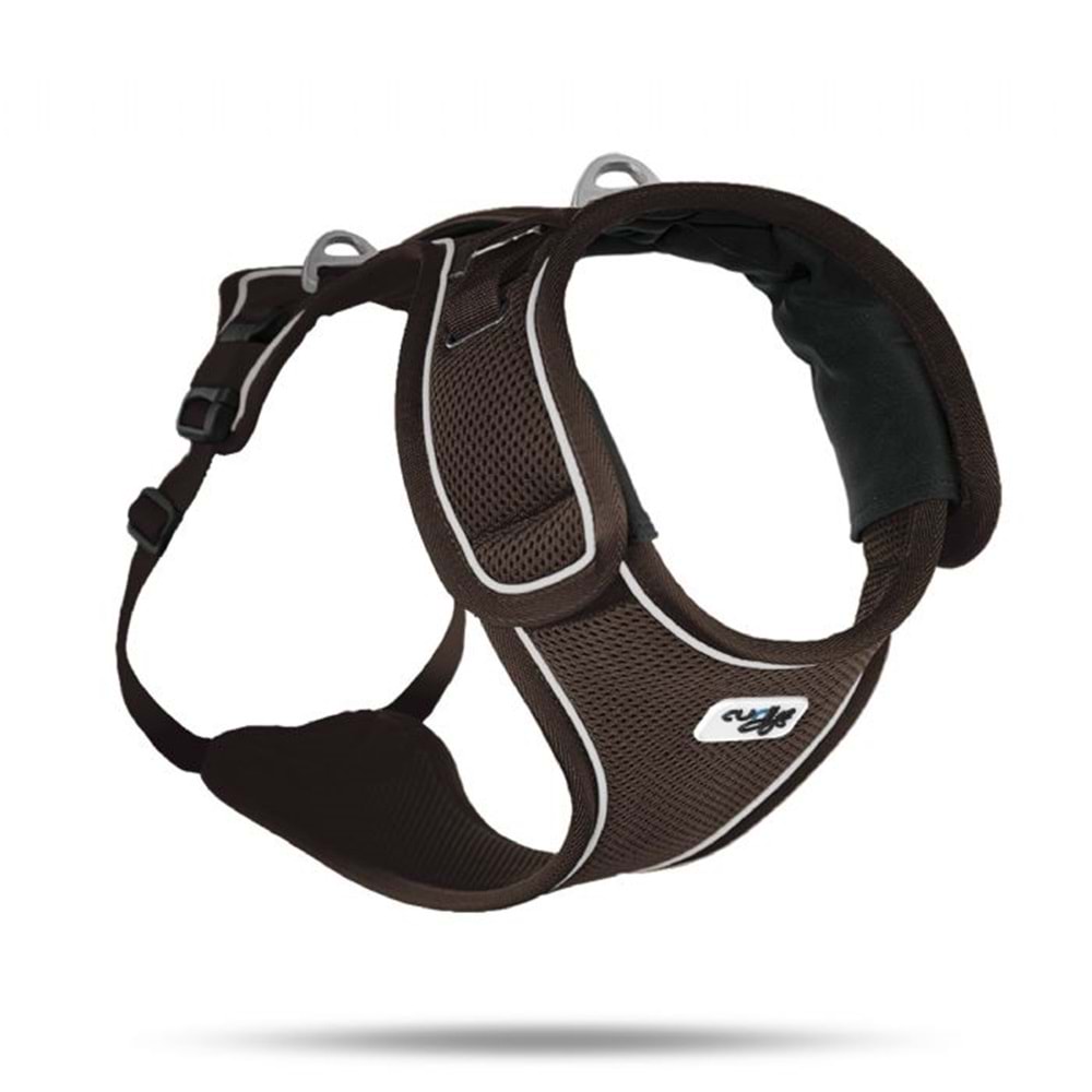 SU1479-CURLI BELKA HARNESS BROWN XL