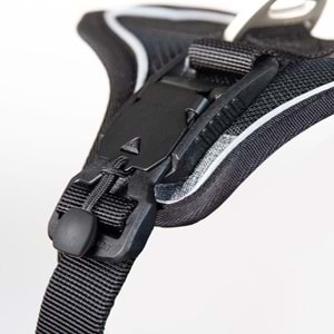 SU2604-CURLI MAGNETIC BELKA COMFORT HARNESS BLACK XS