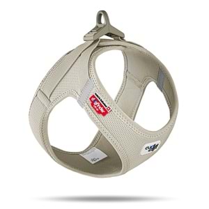 SU2870-CURLI VEST HARNESS CURLI CLASP AIR-MESH LIGHT-TAN XL
