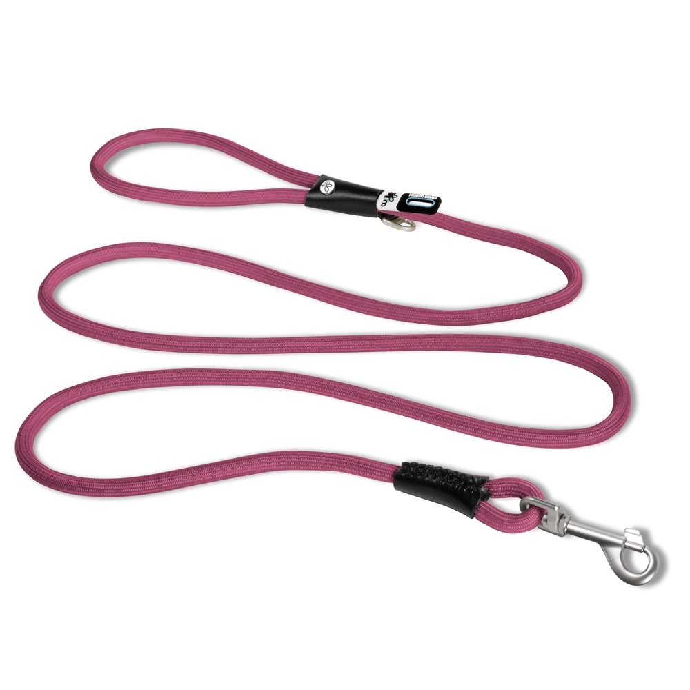 SU2884-CURLI STRETCH COMFORT LEASH RUBY L