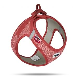 SU3035-CURLI VEST HARNESS MERINO CURLI CLASP RED XL